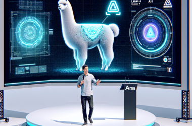 Illustration of Zuckerberg annonce que Meta aura besoin de 10 fois plus de puissance de calcul pour entraîner Llama 4 que Llama 3 | TechCrunch
