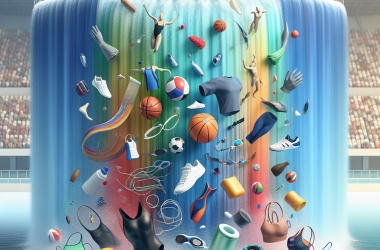 Illustration of Cascade de nouveaux équipements en vue de la baignade pour les Jeux