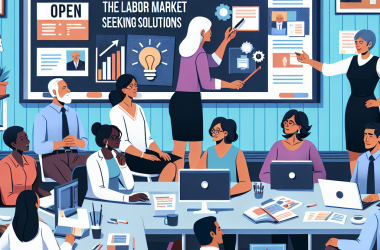 Illustration of Encourager l'emploi des seniors: le monde du travail cherche des solutions