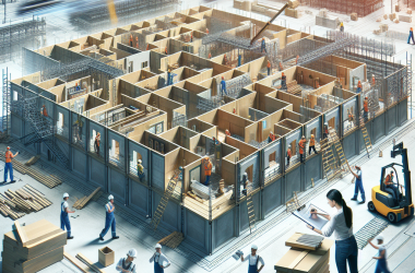 Illustration of Le hors-site ou comment construire vite et bien