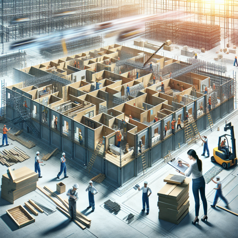 Illustration of Le hors-site ou comment construire vite et bien