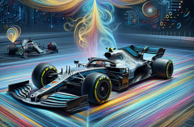 Illustration of "Beyond Math's 'tunnel de vent numérique' met une simulation IA basée sur la physique au travail sur les voitures de F1 | TechCrunch"