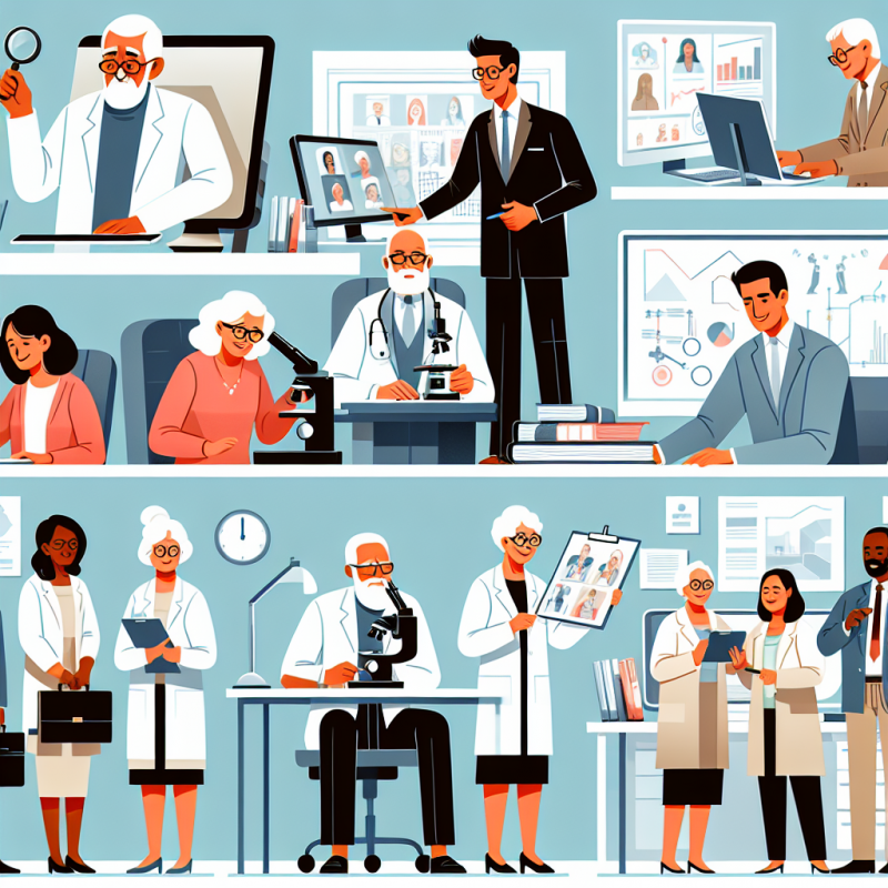 Illustration of Encourager le travail des seniors: le monde du travail cherche des solutions