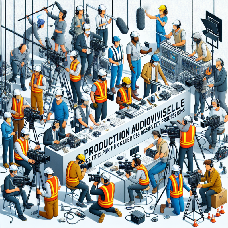 Illustration of Production audiovisuelle : des outils pour agir en prévention des risques professionnels - Actualité - INRS
