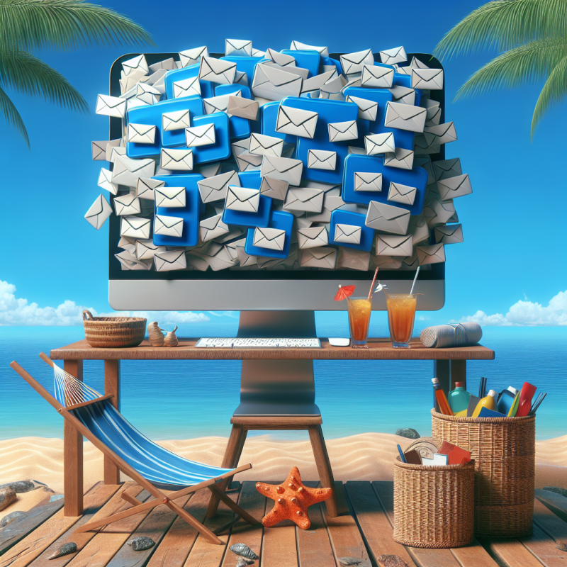 Illustration of "Une véritable surcharge cognitive": comment gérer la montagne de mails au retour de vacances?