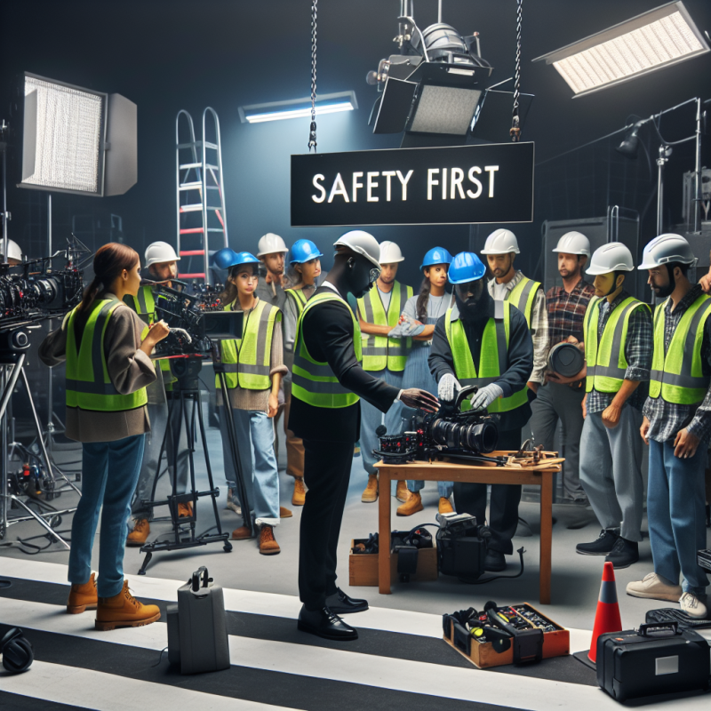 Illustration of 'Production audiovisuelle : des outils pour agir en prévention des risques professionnels - Actualité - INRS'