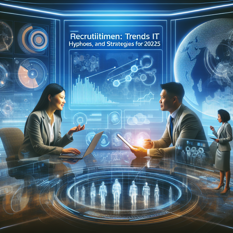 Illustration of Recrutement IT : tendances, hypothèses et stratégies pour 2025
