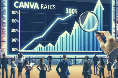 Illustration of À surveiller: Canva augmente de 300% ses tarifs pour les équipes