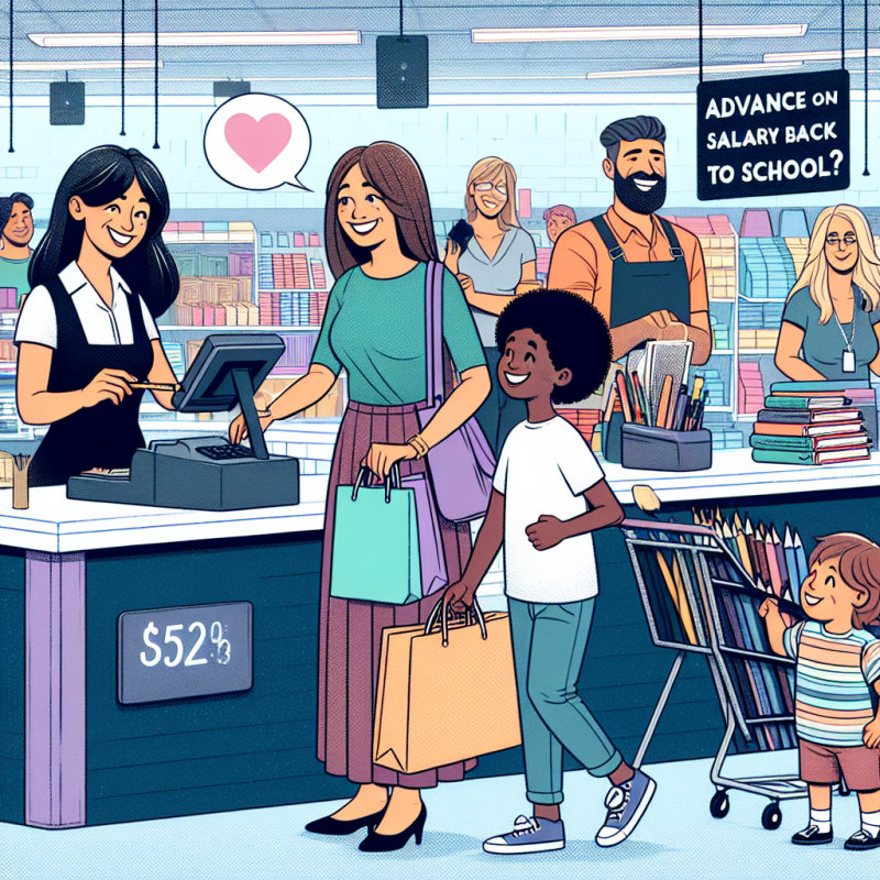Illustration of Acomptes sur salaire : nécessaires à la rentrée ?