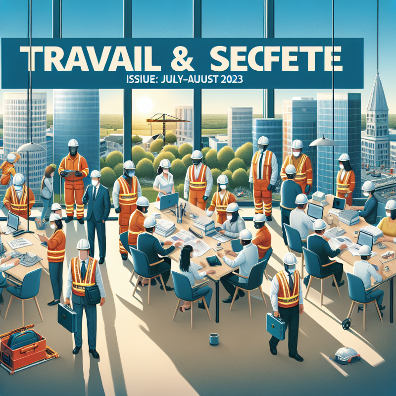 Illustration of Travail & Sécurité : numéro de juillet-août 2023 - Actualité - INRS