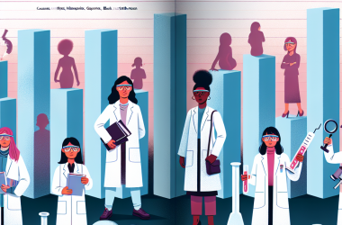 Illustration of '82% des femmes poursuivant une carrière scientifique ont été victimes de stéréotypes de genre'