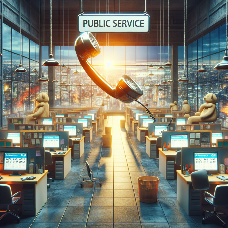 Illustration of Fonction publique : plus personne au bout du fil ?