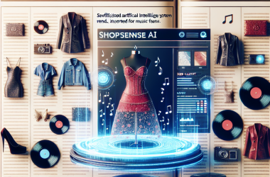 Illustration of 'Shopsense AI permet aux fans de musique d'acheter des tenues inspirées par les looks du tapis rouge des VMAs | TechCrunch'