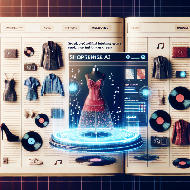 Illustration of 'Shopsense AI permet aux fans de musique d'acheter des tenues inspirées par les looks du tapis rouge des VMAs | TechCrunch'
