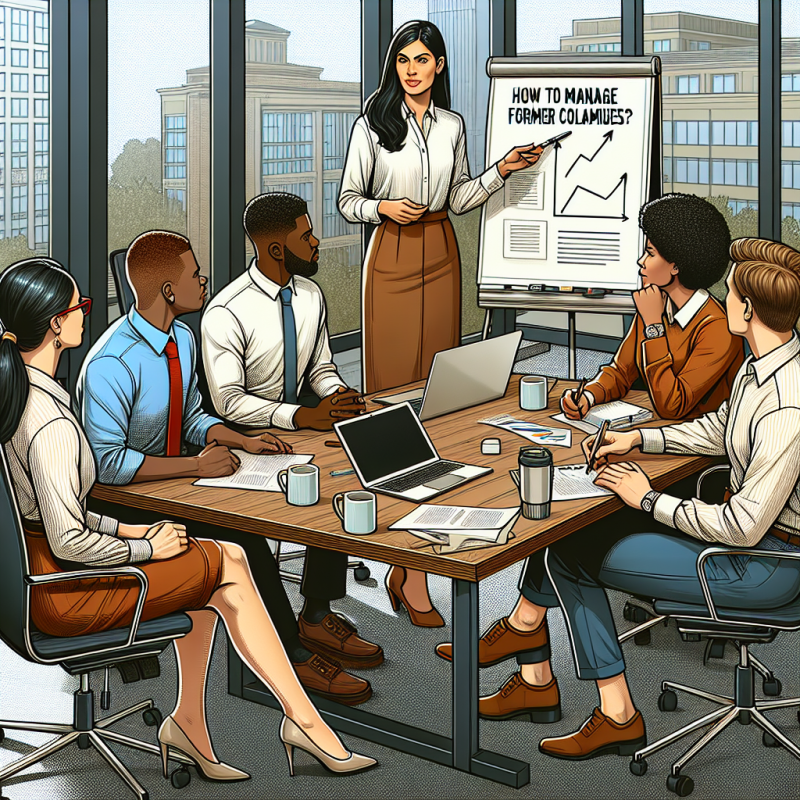 Illustration of Comment manager ses anciens collègues après une promotion ?
