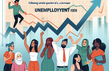 Illustration of Après plusieurs trimestres de hausse, le taux de chômage repart à la baisse