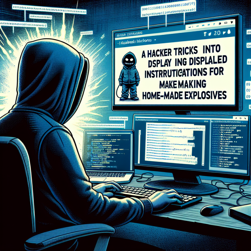 Illustration of 'Un hacker trompe ChatGPT pour obtenir des instructions détaillées pour fabriquer des bombes artisanales | TechCrunch'