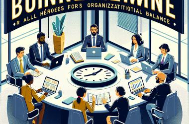 Illustration of Bonne rentrée à tous les professionnels RH, nos héros de l'équilibre organisationnel