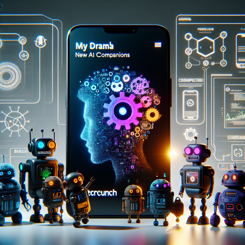 Illustration of L'application de séries courtes My Drama s'attaque à Character.AI avec ses nouveaux compagnons d'IA | TechCrunch
