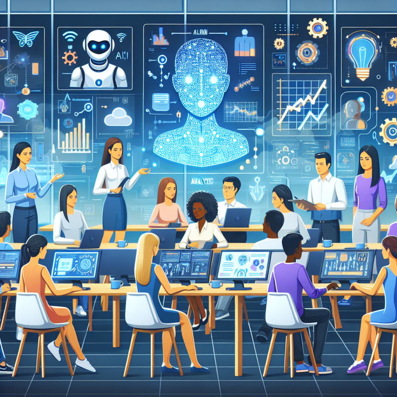 Illustration of Ils témoignent - Comment j'ai intégré l'IA au sein de mon organisme de formation - Digiformag