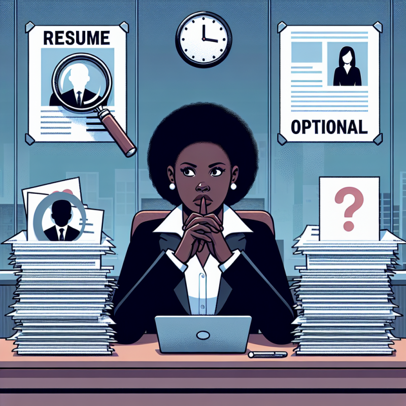 Illustration of Présélection des CV : étape essentielle ou optionnelle ?