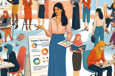 Illustration of Une offre de services en soutien à l’entrepreneuriat féminin - Centre Inffo