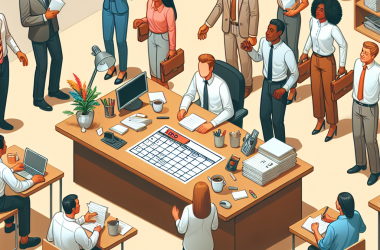 Illustration of Quelle conduite tenir face à l’absence du salarié à la date d’embauche ?