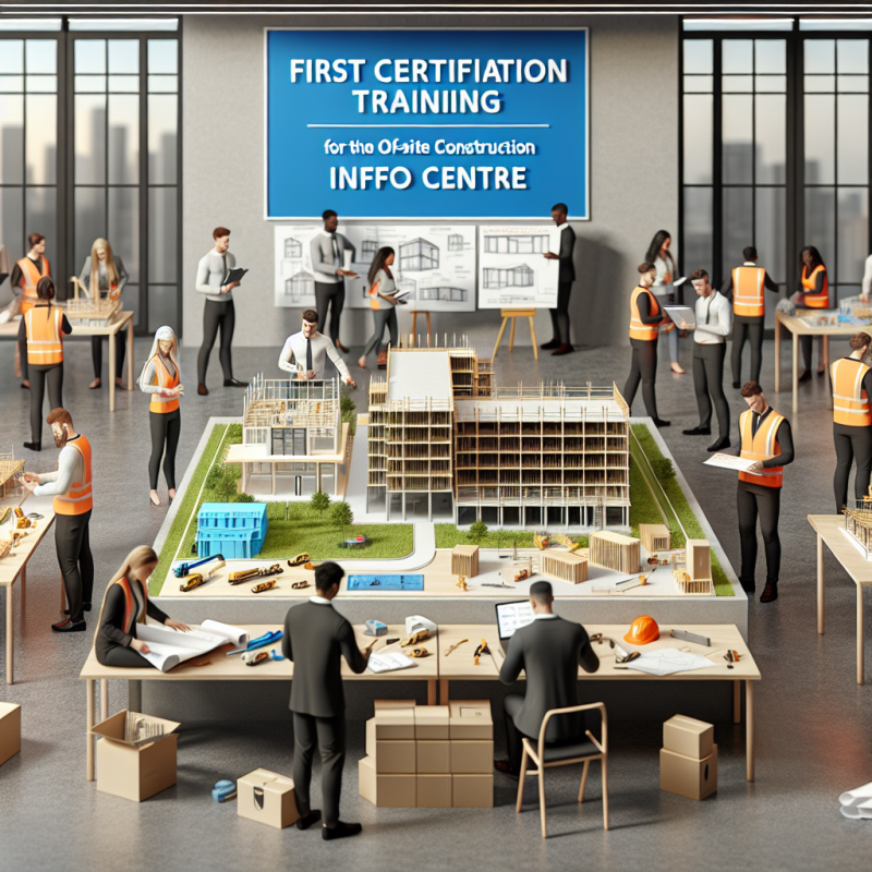 Illustration of La première formation certifiante pour la filière de la construction hors-site - Centre Inffo