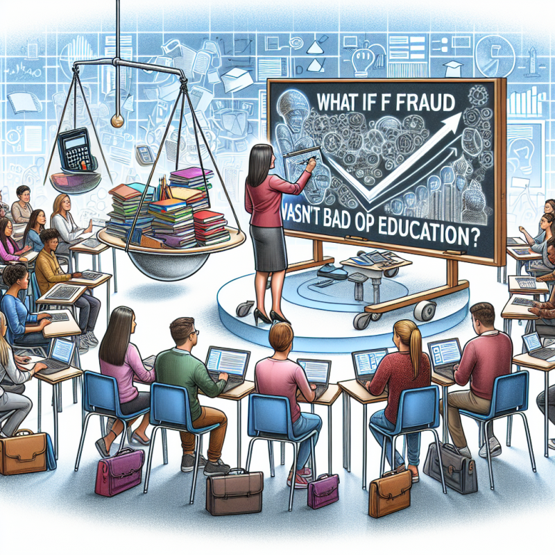 Illustration of Et si la fraude n'était pas une mauvaise nouvelle pour la formation ? - Digiformag
