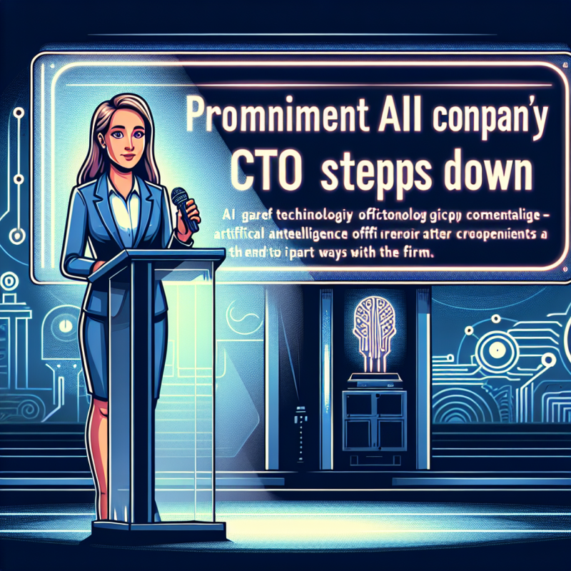 Illustration of La CTO d'OpenAI, Mira Murati, annonce son départ de l'entreprise | TechCrunch