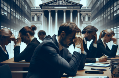 Illustration of Près de 4 salariés sur 10 de la Banque centrale européenne sont en burnout