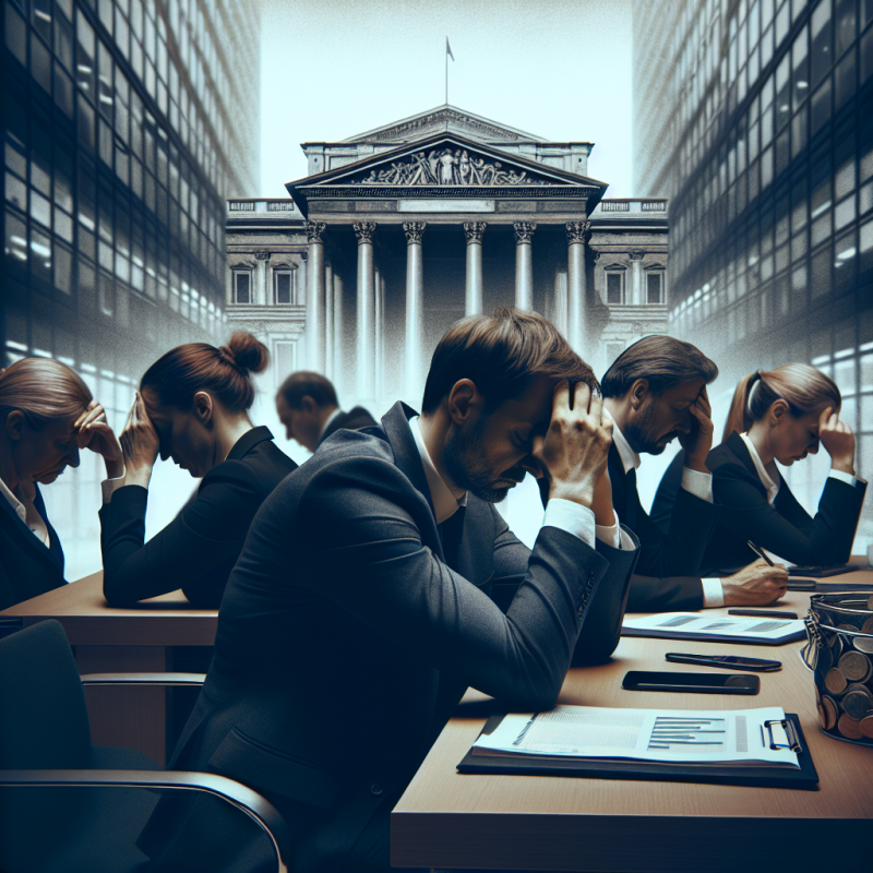 Illustration of Près de 4 salariés sur 10 de la Banque centrale européenne sont en burnout