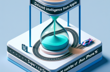 Illustration of Les retards d'Apple Intelligence pourraient entraver le 'supercycle' de l'iPhone 16 | TechCrunch