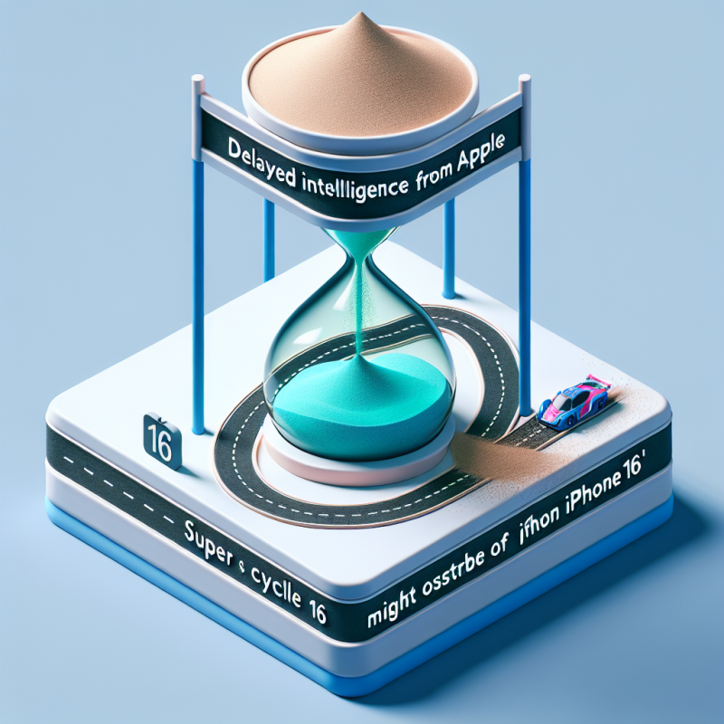 Illustration of Les retards d'Apple Intelligence pourraient entraver le 'supercycle' de l'iPhone 16 | TechCrunch