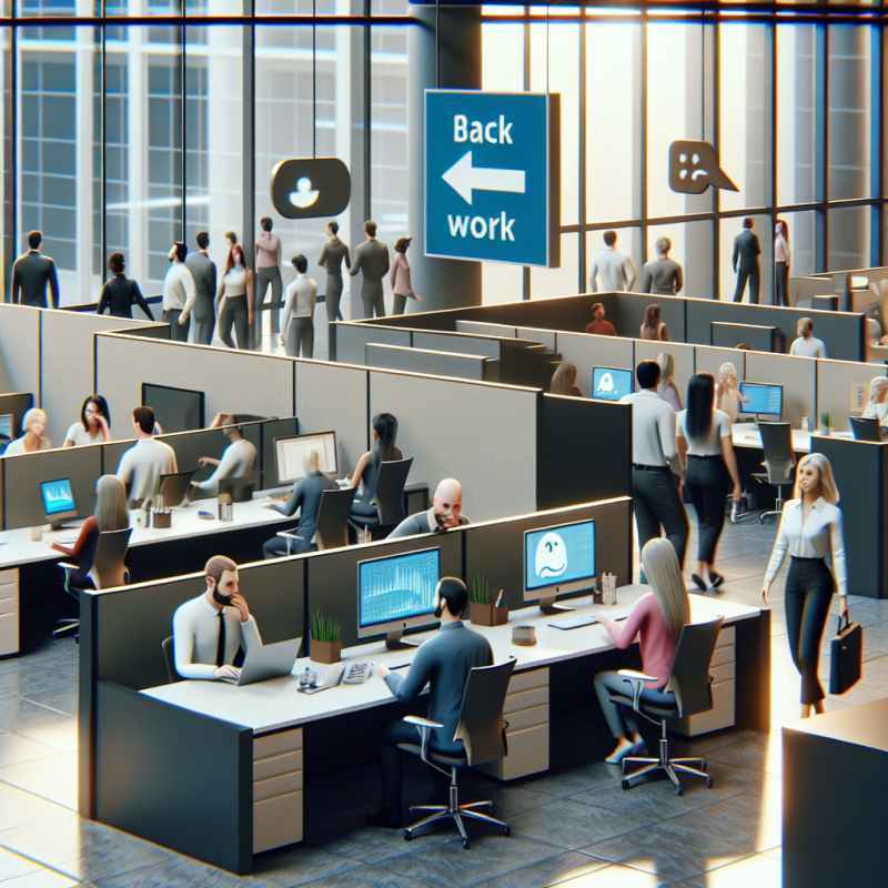 Illustration of Retour forcé au bureau chez Amazon: un cas isolé?