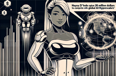 Illustration of "Neysa d'Inde lève 30 millions de dollars pour concurrencer les hyperscalers mondiaux d'IA | TechCrunch"