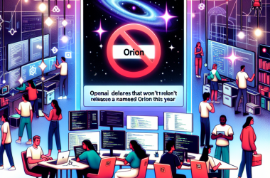 Illustration of OpenAI déclare qu'il ne sortira pas de modèle nommé Orion cette année | TechCrunch