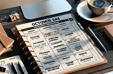 Illustration of L’agenda RH – Octobre 2024