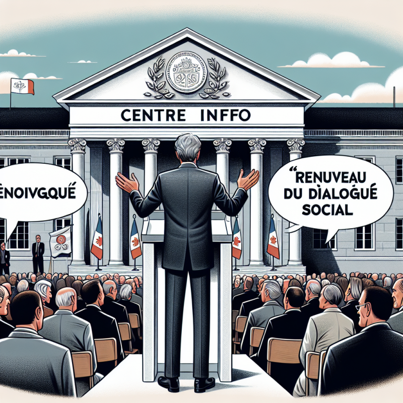 Illustration of Le Premier ministre appelle à un « renouveau du dialogue social » - Centre Inffo
