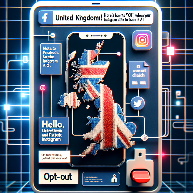 Illustration of Hé, Royaume-Uni! Voici comment 'opt-out' lorsque Meta utilise vos données Facebook et Instagram pour entraîner son IA | TechCrunch