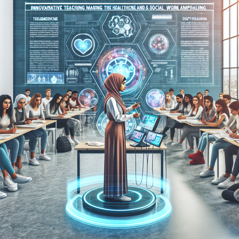 Illustration of Des innovations pédagogiques pour augmenter l'attractivité du sanitaire et social