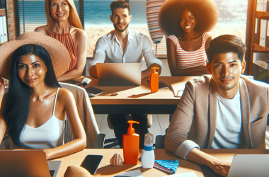 Illustration of Vous reprenez le travail? 5 conseils pour prolonger l'esprit des vacances à la rentrée