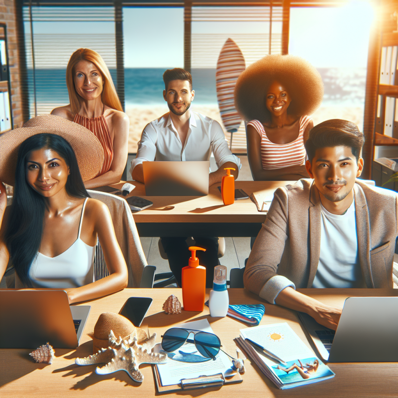 Illustration of Vous reprenez le travail? 5 conseils pour prolonger l'esprit des vacances à la rentrée