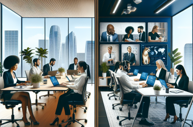 Illustration of Travail hybride : le mettre en place sans perdre de talents