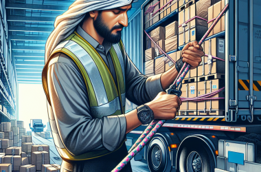 Illustration of [RECHERCHE] Arrimage des charges : Participez à une étude de l’INRS dans le transport routier de marchandises - Actualité - INRS