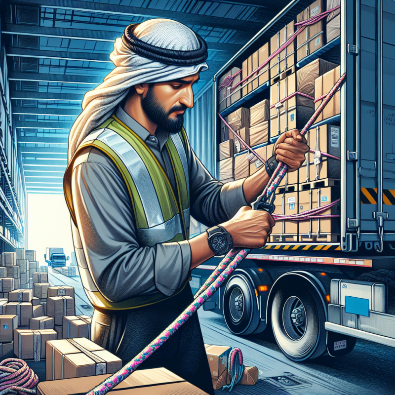Illustration of [RECHERCHE] Arrimage des charges : Participez à une étude de l’INRS dans le transport routier de marchandises - Actualité - INRS