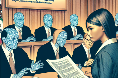 Illustration of Un juge bloque la nouvelle loi californienne sur l'IA dans un cas concernant un deepfake de Kamala Harris | TechCrunch