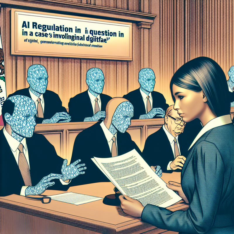 Illustration of Un juge bloque la nouvelle loi californienne sur l'IA dans un cas concernant un deepfake de Kamala Harris | TechCrunch