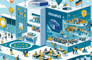 Illustration of Mise en œuvre d’Erasmus+ 2021-2027 : le point du Parlement européen - Centre Inffo