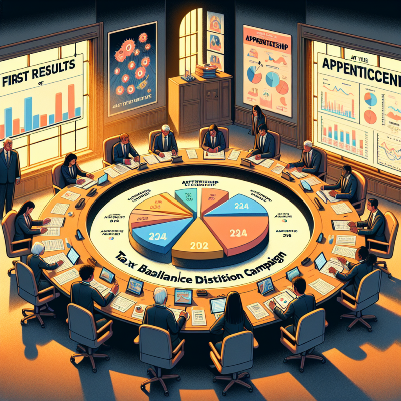 Illustration of Premiers résultats de la campagne 2024 de répartition du solde de la taxe d'apprentissage - Centre Inffo